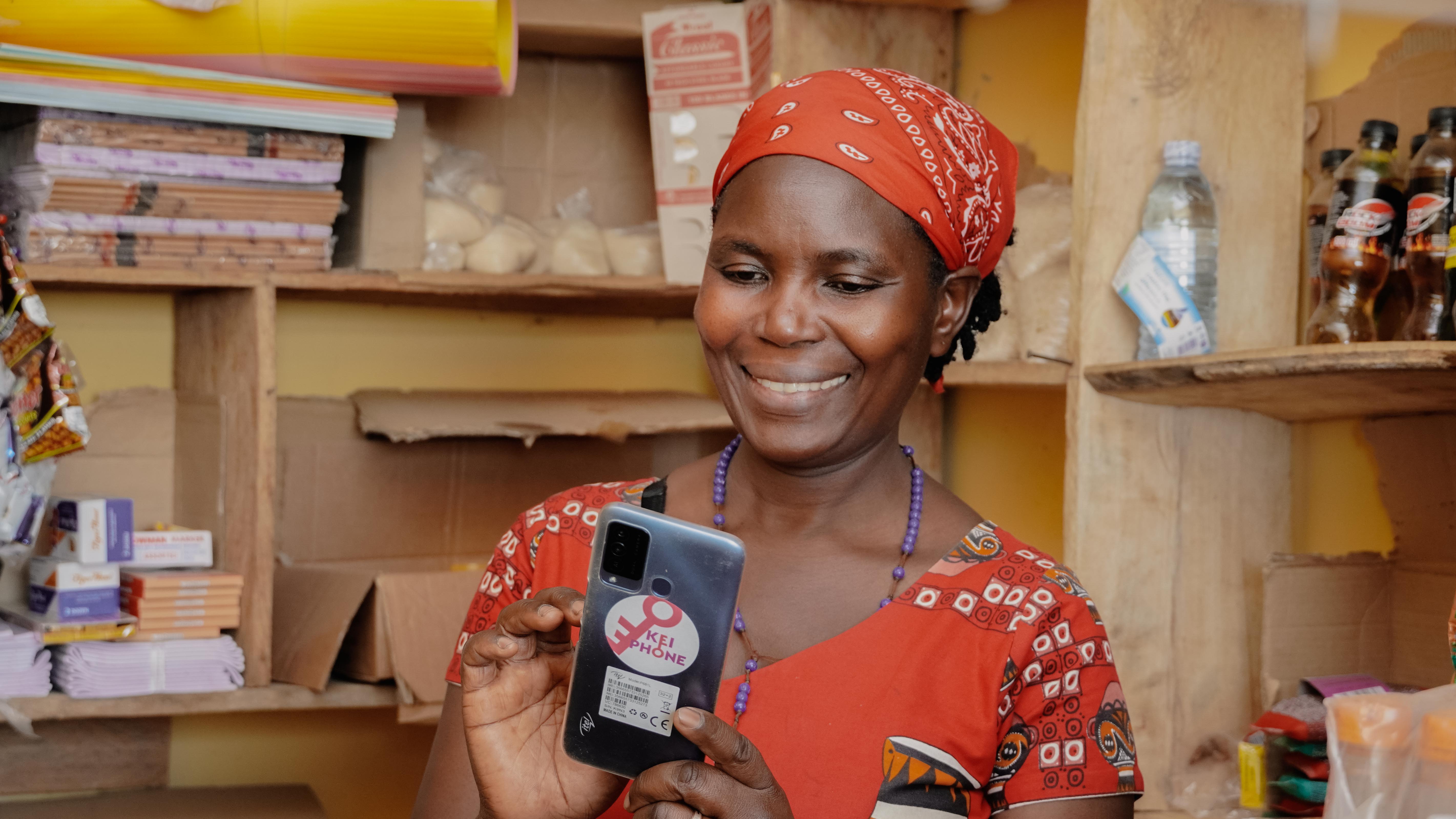 KEIPhone provides wireless access to thousands of women across Africa